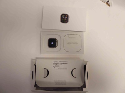 Lot Apple Watch Ultra 2, 49mm, Titanium Blue/Black,...