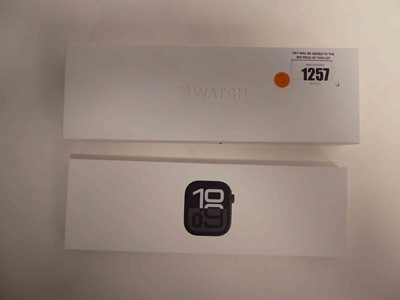 Lot Apple Watch Series 10, 42mm, Jet Aluminium,...