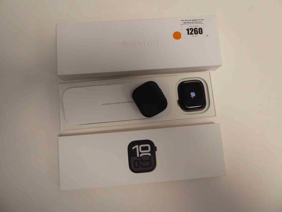 Lot 1260 - Apple Watch Series 10, 46mm, Jet Black...