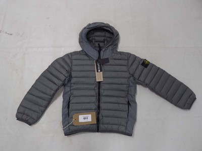 Lot 1701 - Stone Island children's loom jacket in petrol...