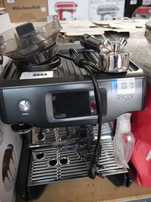 Lot 1002 - Unboxed Sage Oracle Touch coffee machine