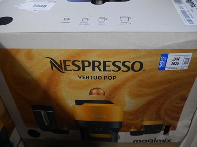 Lot 1025 - Boxed Nespresso Vertuo Pop Magimix coffee machine