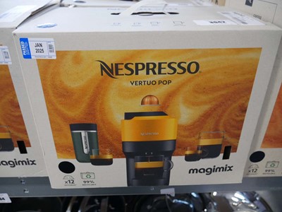 Lot 1028 - Boxed Nespresso Vertuo Pop Magimix coffee machine