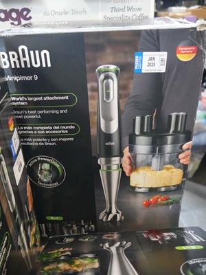 Lot 1040 - Boxed Braun MultiQuick 9 handheld food processor