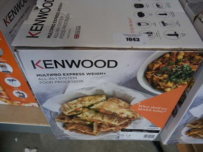 Lot 1043 - Boxed Kenwood MultiPro food processor