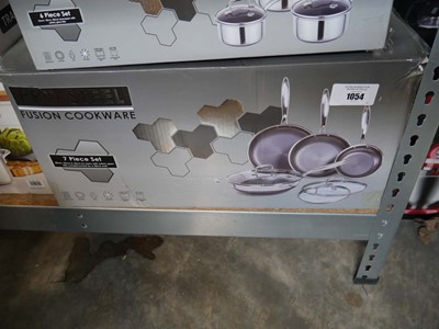 Lot 1054 - Boxed Prosteel Fusion 7 piece cookware set