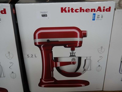 Lot 1065 - Boxed KitchenAid mixer (5.2L)