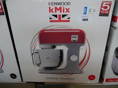 Lot 1068 - Boxed Kenwood kMix