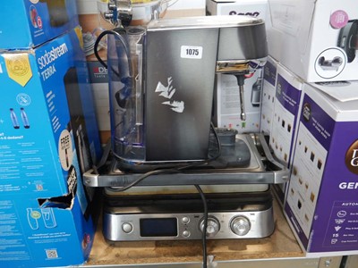 Lot 1075 - Unboxed De'Longhi Multigrill with Sage the...