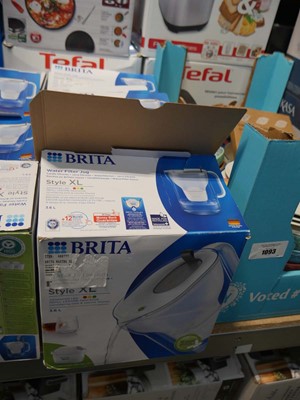 Lot 1092 - 4 boxed Brita water filter jugs