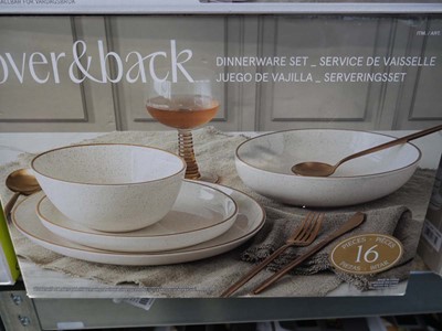 Lot 1099 - Boxed Over & Back dinnerware sets