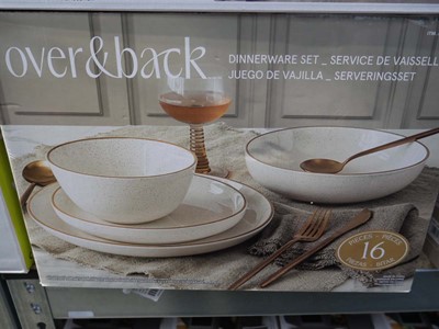 Lot 1101 - Boxed Over & Back dinnerware sets