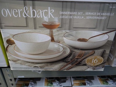 Lot 1102 - Boxed Over & Back dinnerware sets