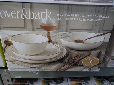 Lot 1105 - Boxed Over & Back dinnerware sets