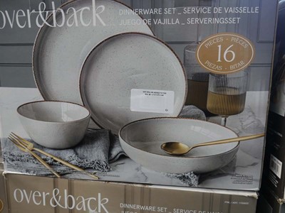 Lot 1107 - Boxed Over & Back dinnerware sets