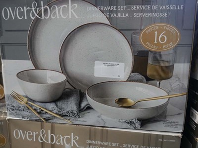 Lot 1108 - Boxed Over & Back dinnerware sets