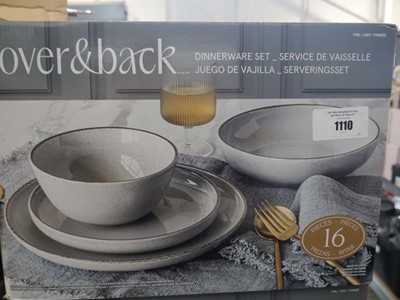 Lot 1110 - Boxed Over & Back dinnerware sets