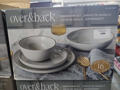 Lot 1112 - Boxed Over & Back dinnerware sets