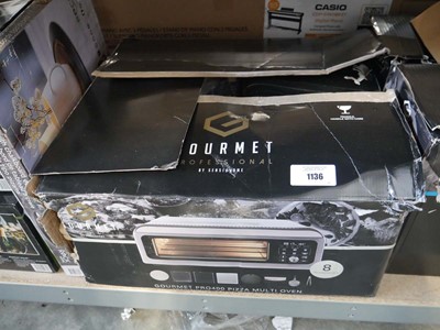 Lot 1136 - Boxed Gourmet pizza multi oven