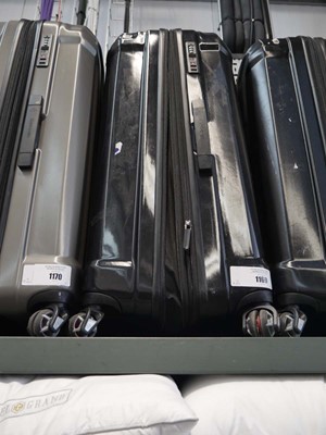 Lot 1169 - 2 piece Samsonite luggage set in black