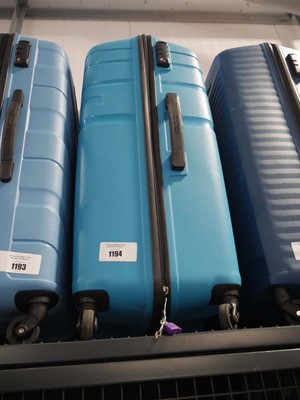 Lot 1194 - American Tourister suitcase in light blue