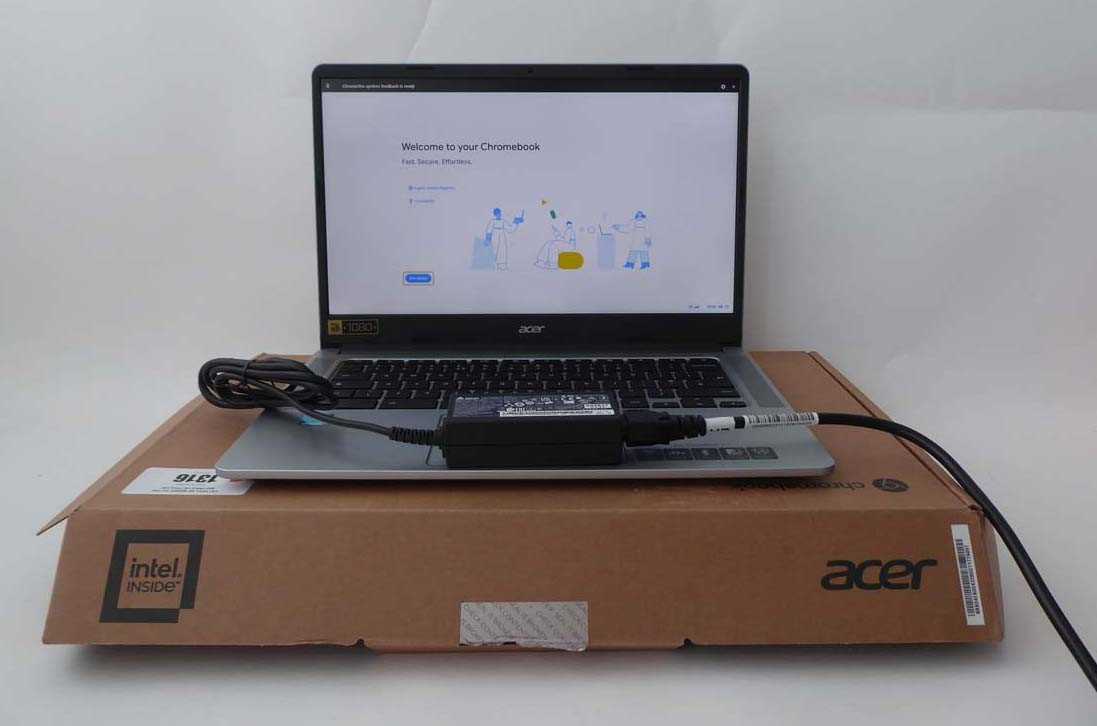 Lot Acer Chromebook 314 CB314-3H-P324 laptop,...