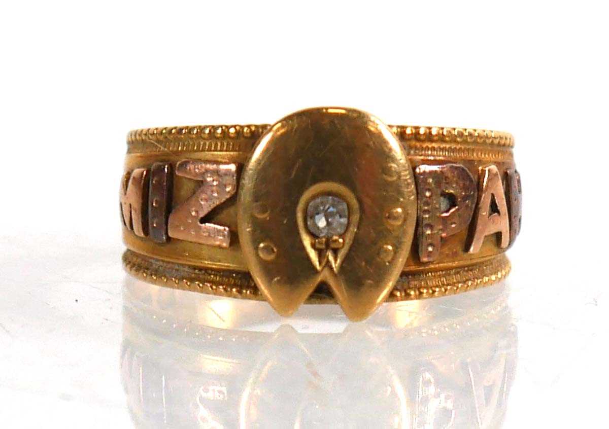 Lot 706 - An early 20th century 18ct yellow gold and...