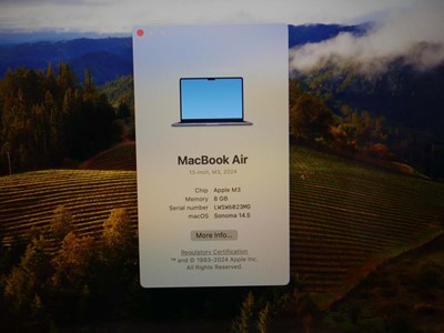 Lot Apple MacBook Air 13-inch with Apple M3 chip,...