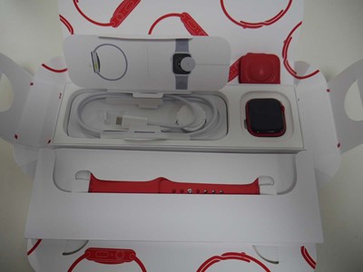 Lot Apple Watch Series 9, 41mm, Red Aluminium Case,...