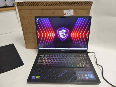 Lot MSI Pulse 16 AI C1VGKG gaming laptop, Intel...