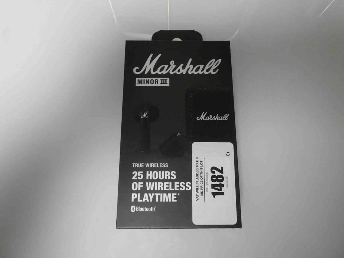 Lot Marshall Minor III wireless bluetooth...