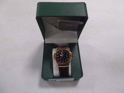 Lot 2128 - Men's Frank Schmidt wristwatch boxed with...