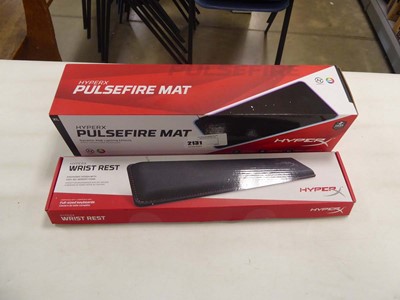 Lot 2131 - Hyper X Pulsefire mat along with Hyper X wrist...