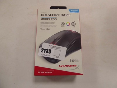 Lot 2133 - Hyper X Pulsefire dart wireless mouse - boxed