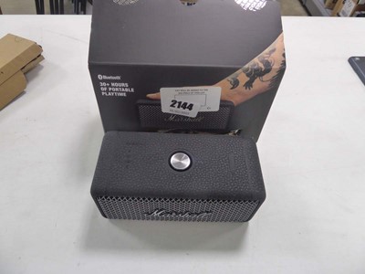 Lot 2144 - Marshall Emberton 2 Bluetooth speaker - boxed