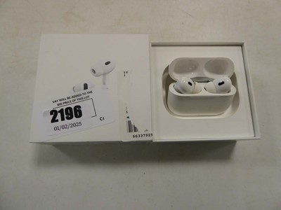 Lot 2196 - Boxed Apple AirPod Pro 2nd gen