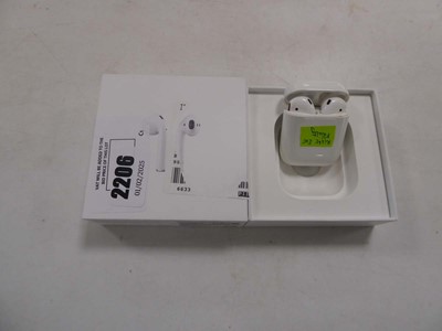 Lot 2206 - Boxed Apple AirPod 2nd Gen