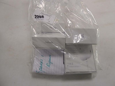 Lot 2208 - Bag containing Apple AirPods, for spares and...