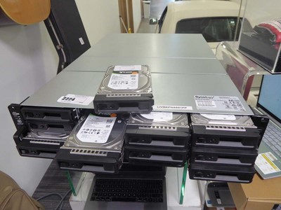 Lot 2224 - Synology Rackstation RS2418RP+, plus 12 6 TB...