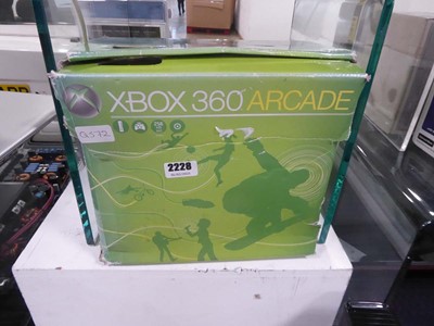 Lot 2228 - Xbox 360, plus steering wheel and pedals