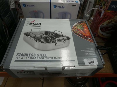 Lot 3089 - Stainless steel roaster