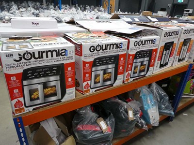 Lot 3026 - 5 Gourmia digital air fryers