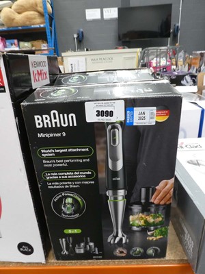 Lot 3090 - Braun Multi Quick 9 hand whisk