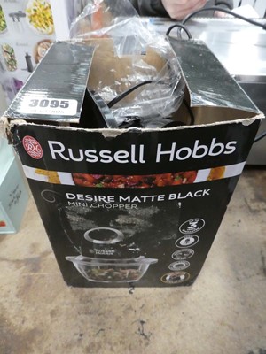 Lot 3095 - Russell Hobbs mini chopper