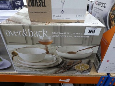 Lot 3049 - Over & Back dinnerware set