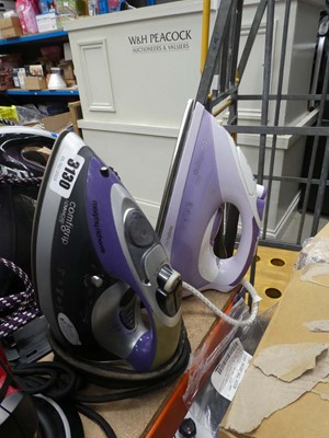 Lot 3130 - Morphy Richards steam iron plus another