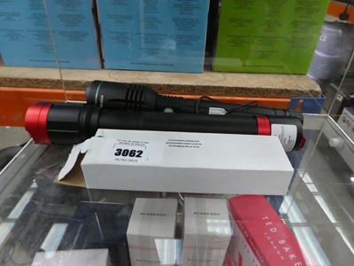 Lot 3062 - 2 rechargeable torches