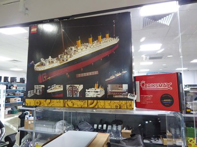 Lot 2237 - Boxed LEGO 10294 Titanic Creator Expert, plus...