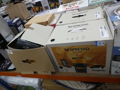 Lot 3073 - 4 Nespresso Vertuo Pop Magimix coffee machines