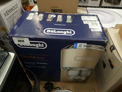 Lot 3074 - DeLonghi Dedica Arte espresso coffee machine